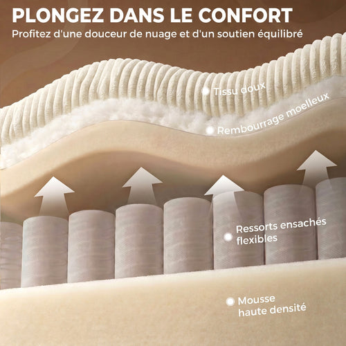 Canapé d'angle en U — 306 cm